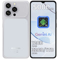 OUKITEL C17, teléfono móvil desbloqueado, Android 16, pantalla de 6,52 pulgadas, 12 GB de RAM (3+9) y 32 GB/64 GB de ROM, batería de 5000 mAh, cámara de 13 MP.