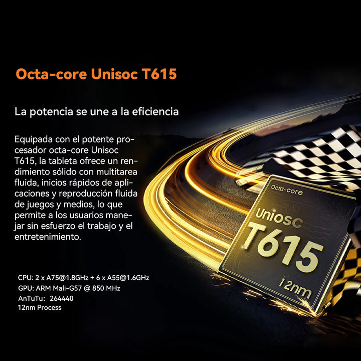Tableta Resistente Blackview Active 5, Pantalla HD+ de 8.68&