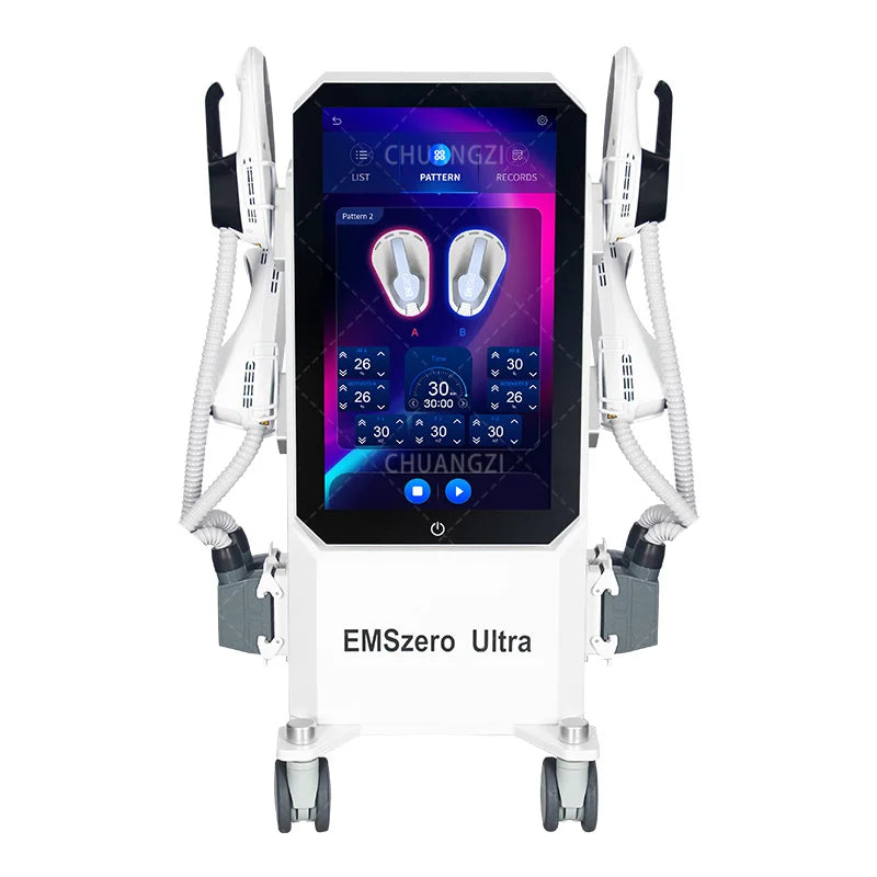 EMSZero Ultra Neo máquina moldeadora de cuerpo alta potencia 6500W EMS RF electromagnético Hiemt Estimulador muscular profesional