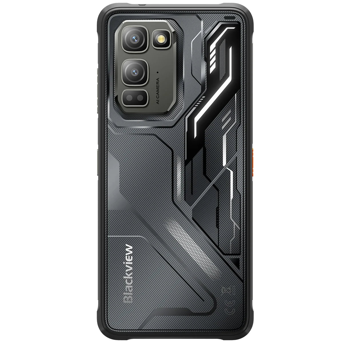 Smartphone rugerizado Blackview FORT 5 Android 16 36GB(12+24)+256GB 6.78" HD+ IPS 5000mAh Teléfono móvil NFC