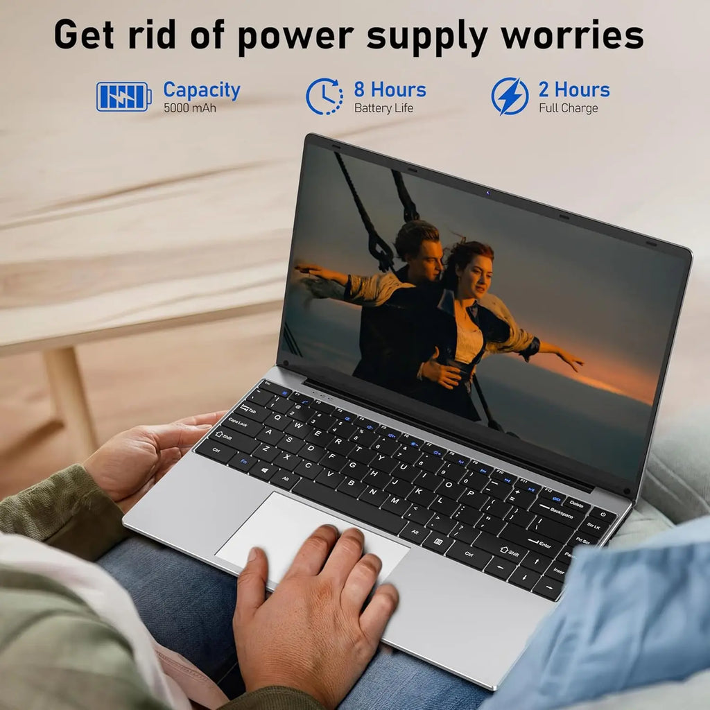 Computadora portátil de 14.1 pulgadas, Intel Core i9 10980HK, 16 GB de RAM, 1 TB/2 TB SSD, portátiles con Windows 11 Pro, computadora portátil para oficina, estudio y juegos.