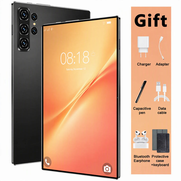 Tablet con 16 GB + 1 TB, cámara de 16 MP + 32 MP, versión global 5G, batería de 20000 mAh, pantalla de 10,36 pulgadas, Android 13, WPS, WiFi 5G, Bluetooth, doble SIM, función de llamadas telefónicas.