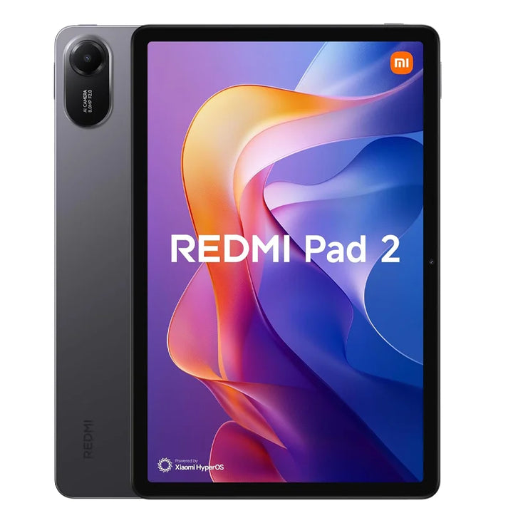 Xiaomi Redmi Pad 2 Tableta, Pantalla 11" 2.5K 90Hz, Procesador MediaTek Helio G100-Ultra, Batería 9000mAh, Carga rápida, WiFi 5 IPv6, HyperOS, Cámara 8MP, 100% Authentic &amp; Brand New