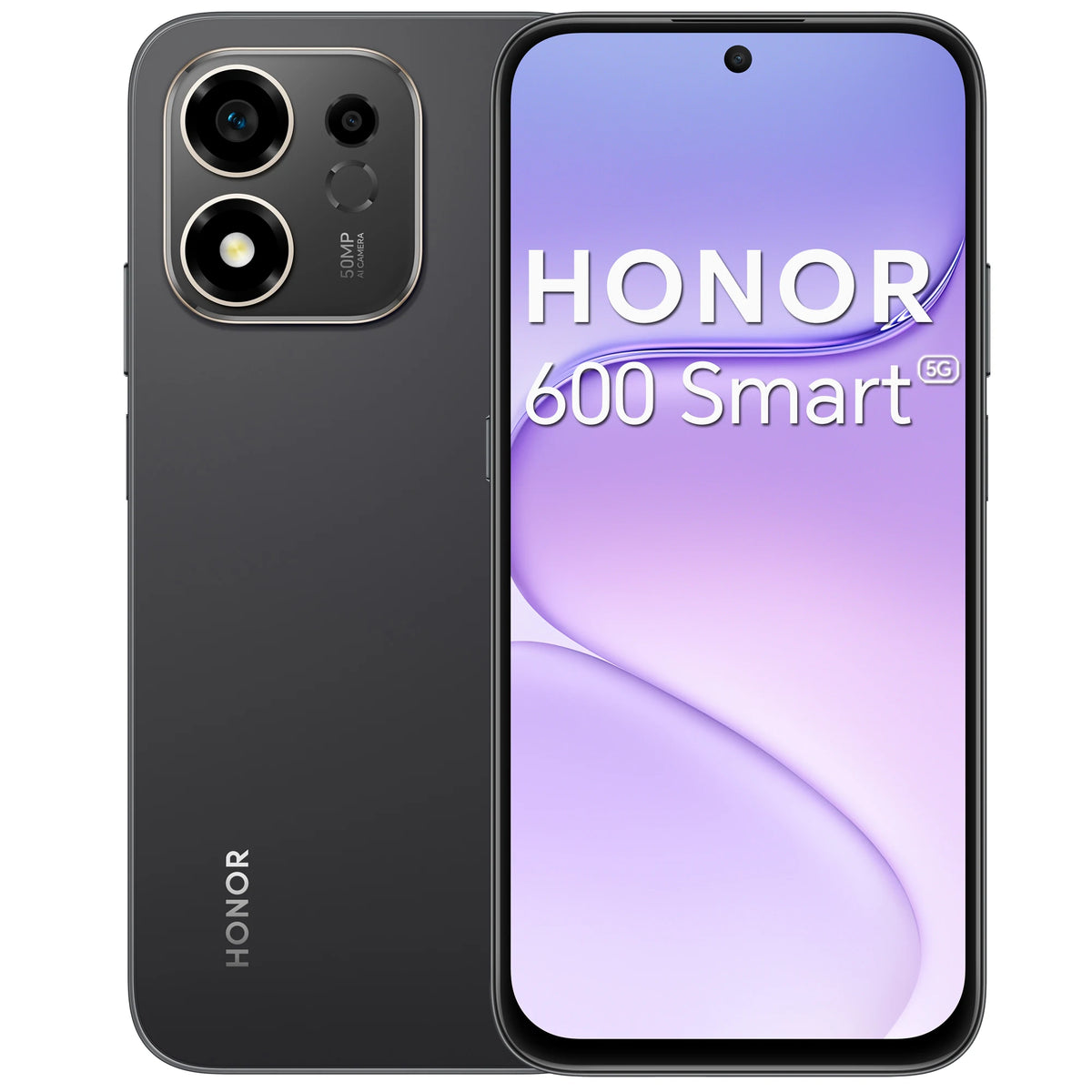 Smartphone HONOR 600 Smart 5G, batería de 7700 mAh, carga rápida SuperCharge de 45 W, procesador Snapdragon 4 Gen4, MagicOS 10, pantalla de 6,87 pulgadas, cámara trasera de 50 megapíxeles
