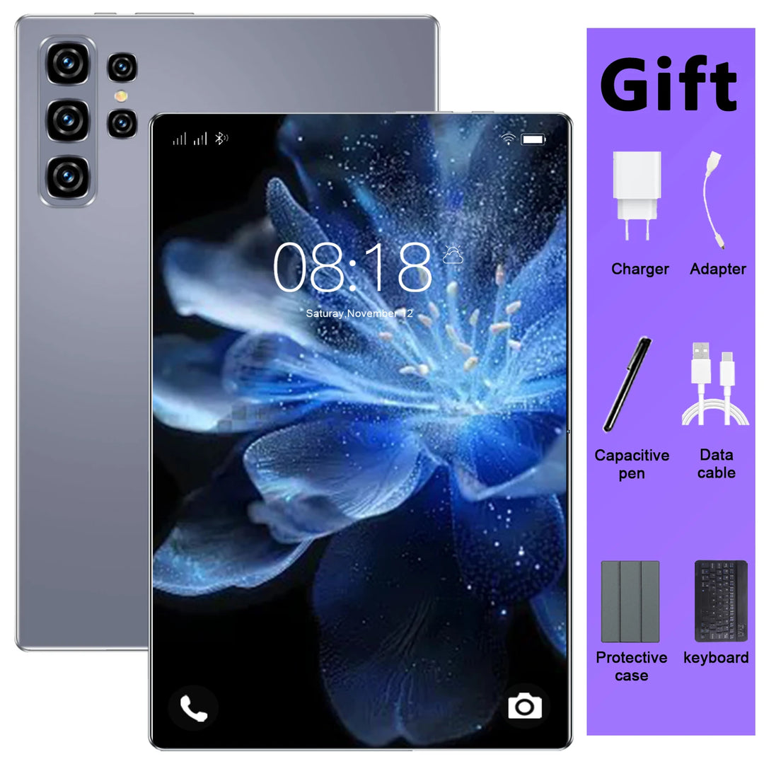 Tablet Android 13, 16 GB de RAM + 1 TB de ROM, 5G, 20000 mAh, 10.36 pulgadas, 14 núcleos, WiFi global, doble SIM, cámara de 16+32 MP, tablet para oficina