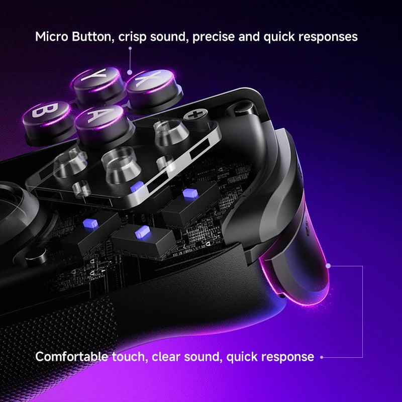 Control Inalámbrico para Juegos NYXI Hyperion 2 Compatible con el Modo de Mesa y el Modo Portátil de Switch para 2 Jugadores