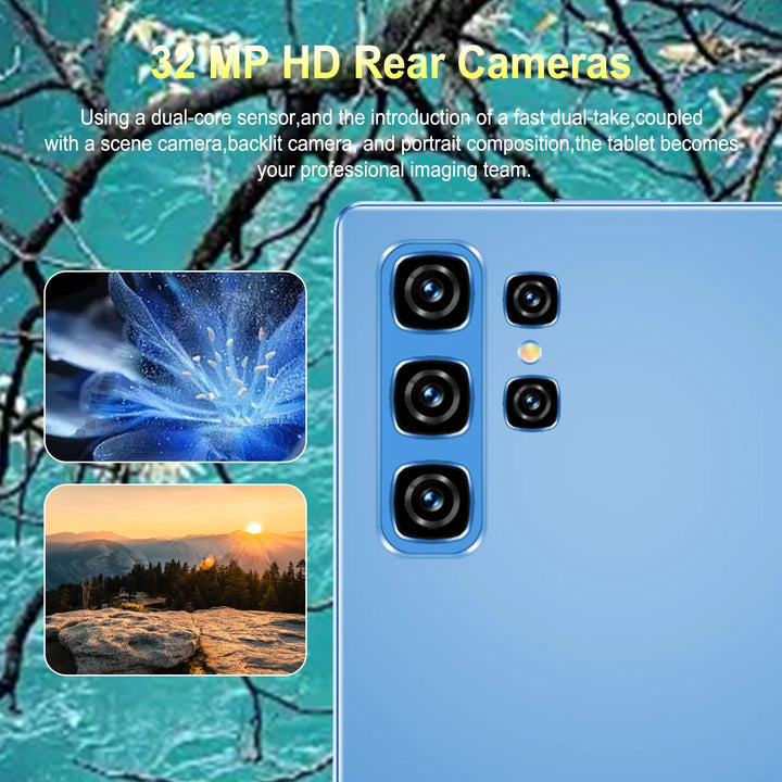 Tablet PC de 10.36 pulgadas con Android 13.0, Google Play, 5G, cámara dual, 14 núcleos, 20000 mAh, doble tarjeta SIM, Bluetooth, Wi-Fi, 16 GB + 1 TB de ROM