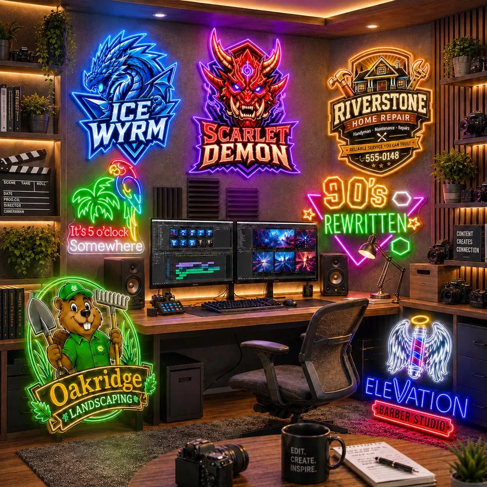 Custom UV Print Neon Sign Light Wedding Birthday Party Room Decor Bedroom Bar Club Shop Neon Light Led Sign Personalized Gift