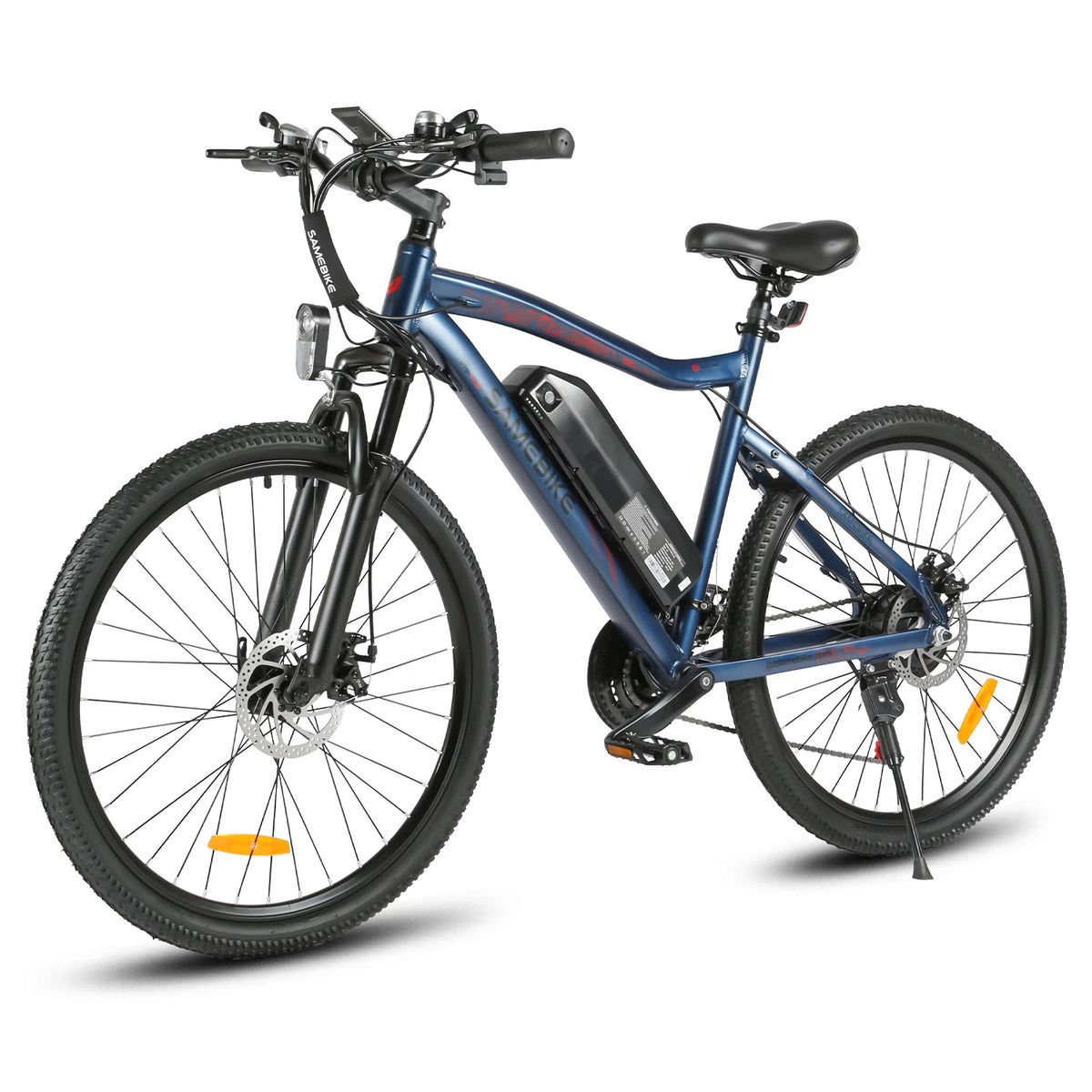 SAMEBIKE SY26-II Upgraded Model with Aluminum Frame Electric Bicycle, Equipped with a 480Wh Large-Capacity 13Ah Detachable Lithium Battery, 36V 250W Brushless Hub Motor, Front Shock Absorption + Front and Rear Dual Disc Brake