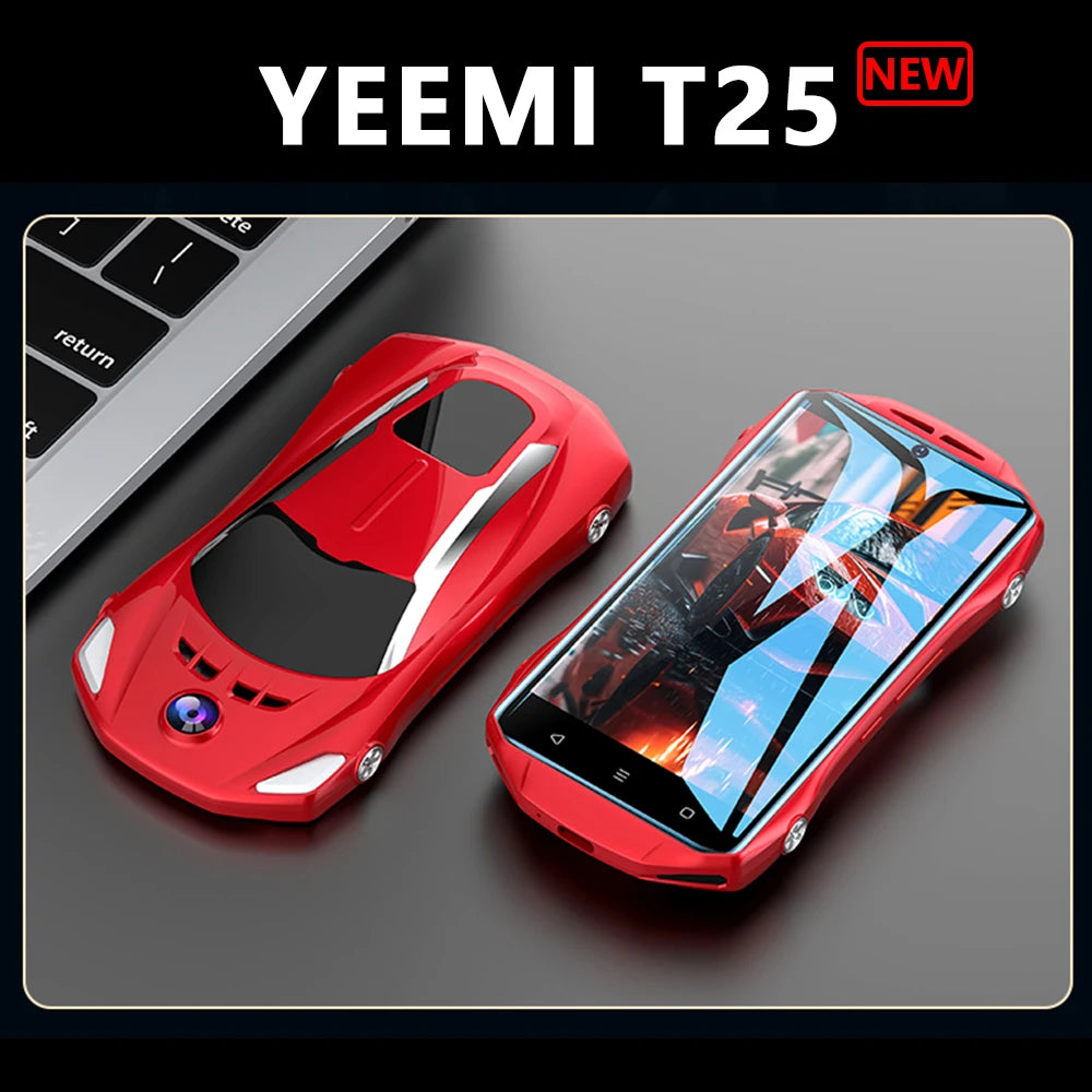 Smartphone deportivo YEEMI T25 Android 8.1 Dual SIM en espera 3GB+32GB Teléfonos móviles 4000mAh 4.5 pulgadas 4G Mini celular Whatsapp