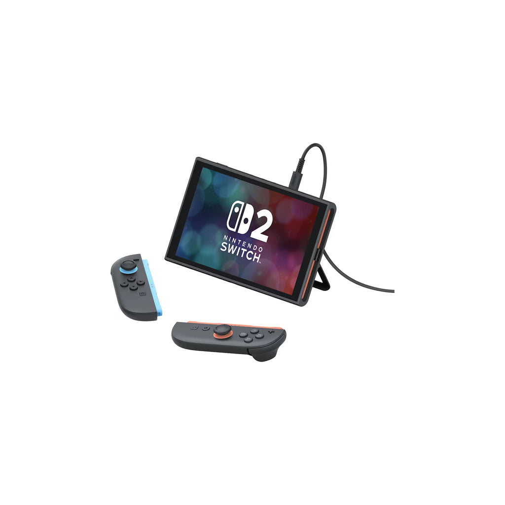Consola Nintendo Switch 2 Edición Estándar, Pantalla HDR de 7.9" 1080P, 120Hz VRR, Almacenamiento de 256Gb, Procesador Nvidia Personalizado, Salida de TV 4K, Joy-Con 2 con Control de Ratón, GameChat, Batería de 5220Mah