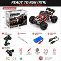 1:16 Scale RC Car 50KM/H High Speed 4WD Off-Road Monster Truck IPX4 Waterproof 2.4GHz Remote Control Hobby Grade Vehicle for Adults Kids All Terrain Racing