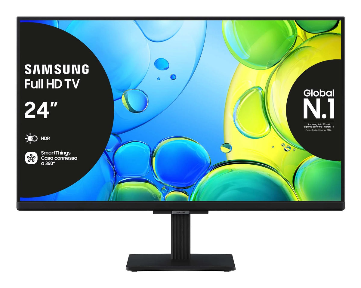 Samsung Ue24F6000Fuxzt 24 Inch Full Hd Smart Tv - Tizen, Hdr, Purcolor, Ots Lite, Wifi 5, Bluetooth, Dvb-T2/C/S2, 2 Hdmi, Earc