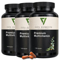 Cápsulas multivitamínicas de primera calidad |     Probado en laboratorio en Alemania |     Suplementos alimenticios |     Con vitaminas, zinc y selenio |     Con 15 nutrientes |     Libre de modificaciones genéticas |