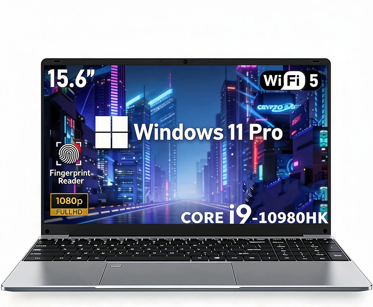 Fingerprint Unlock 15.6' Intel Core I9 10980HK Computer Windows 11 Pro 16GB DDR4 1TB SSD Notebook PC Portable Laptops Gaming
