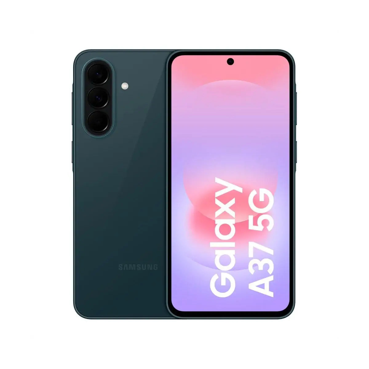Samsung Galaxy A37 Pantalla Super AMOLED de 6,7”, batería de 5000 mAh, carga rápida de 45 W, funciones de IA, smartphone Android 5G, cargador incluido, versión global