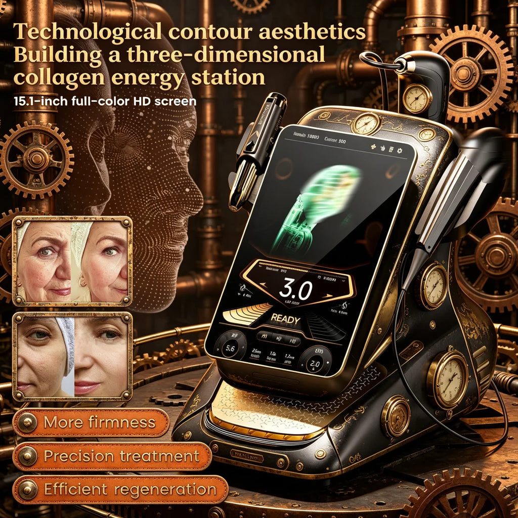 Equipo de Belleza 25D 360MAX de Última Generación para Lifting Facial, Contorno Corporal, Reducción de Grasa y Reafirmación de la Piel