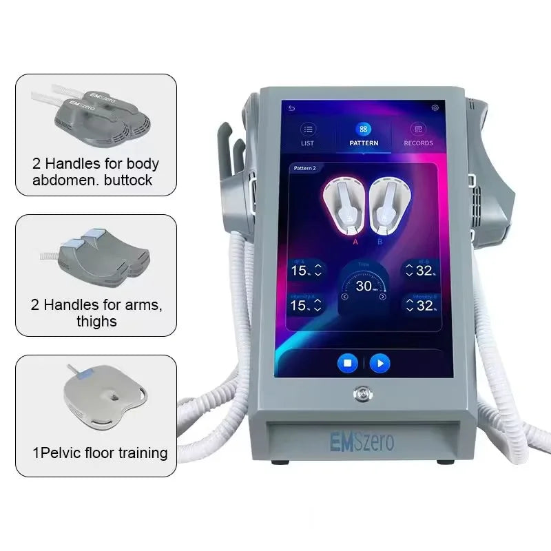 Máquina Profesional EMSZERO Sculpting NEO RF, EMS para Adelgazar el Cuerpo, HI-EMT PRO, Estimulación Muscular, Eliminación de Grasa