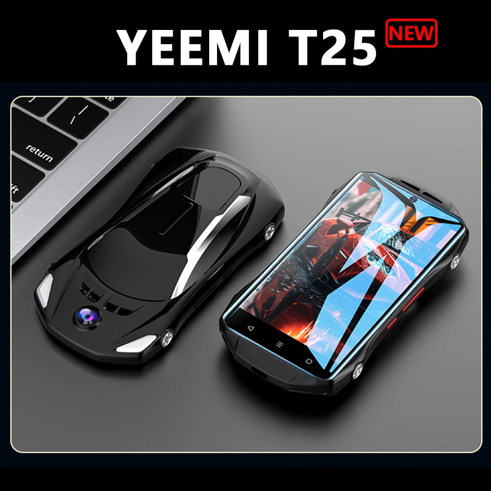 Smartphone deportivo YEEMI T25 Android 8.1 Dual SIM en espera 3GB+32GB Teléfonos móviles 4000mAh 4.5 pulgadas 4G Mini celular Whatsapp