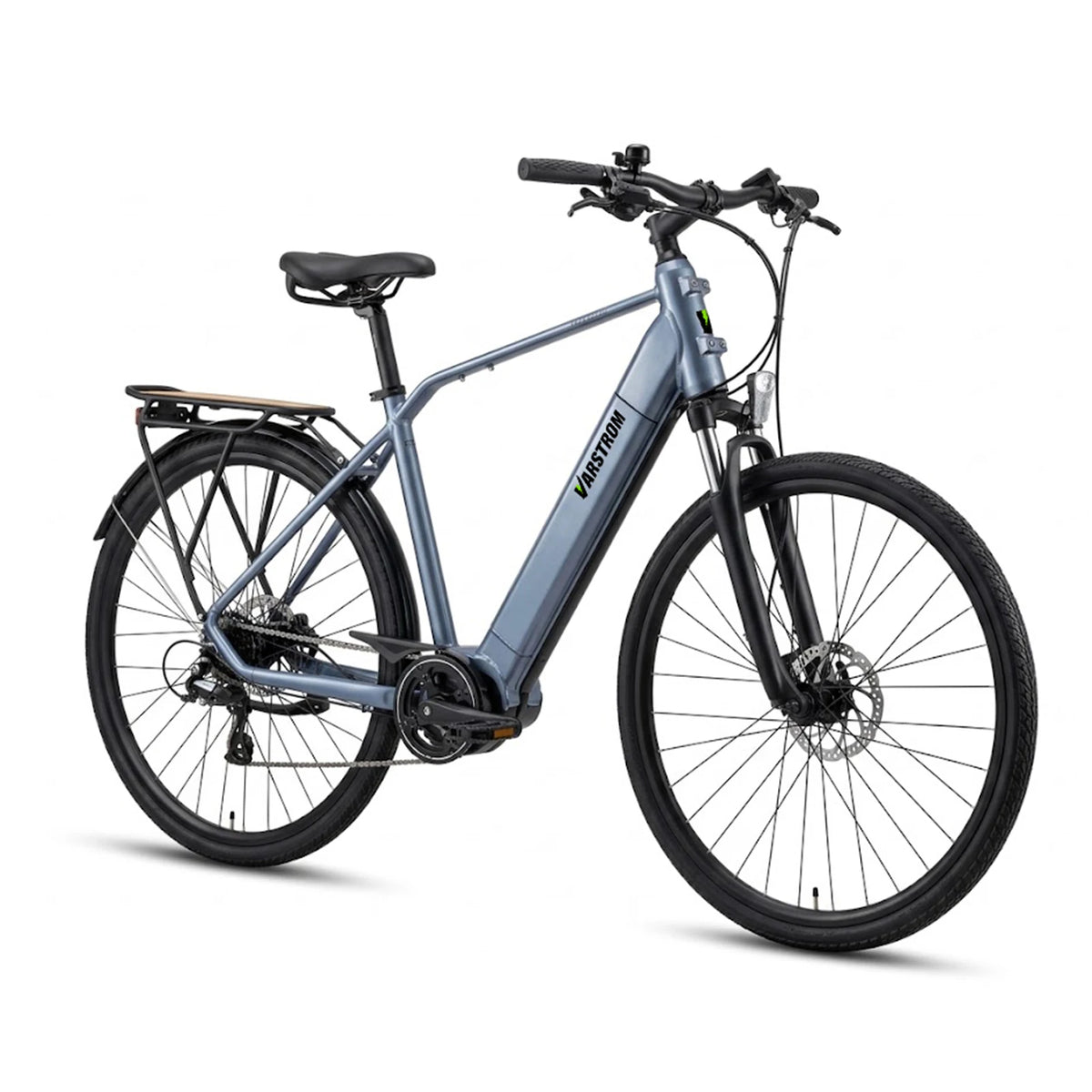 Women City EBike 250W Mid-Drive Motor 25KM/H 65Nm 700C MAGMOVE Electric Bicycle 36V 13Ah Battery 468Wh Up to 120km Range Men Step-over and a Women Step-through Frame Optional for Commuting, eTour, and Delivery