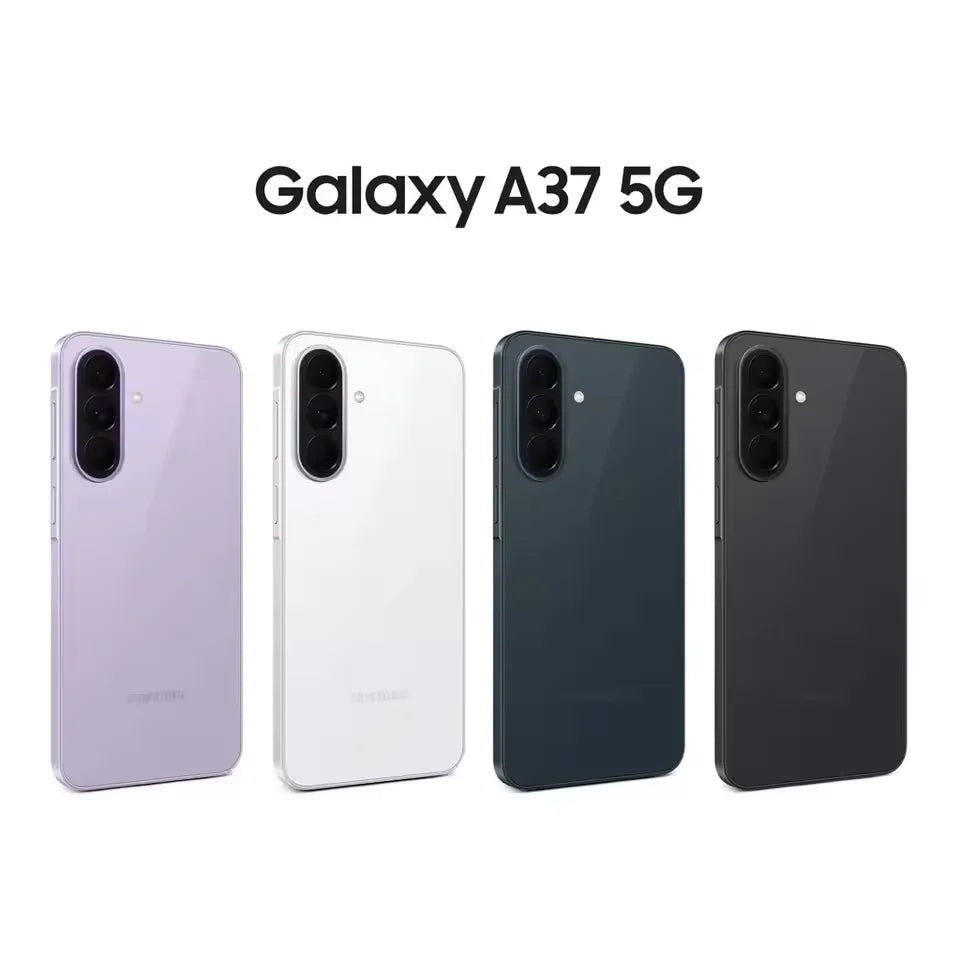 Smartphone Samsung Galaxy A37 5G Versión Global 128GB Exynos 1680 Cámara Gran Angular de 50MP IP68 Pantalla Super AMOLED de 6.7" a 120Hz Batería de 5000 mAh Carga Rápida