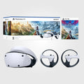 Pack PlayStation VR2 con visor blanco y mandos, con caja y caja de juego Horizon PS5