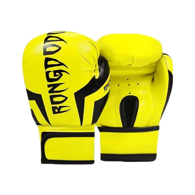 Guantes de Boxeo para Niños de 4/6/8 oz, Guantes de Boxeo de Piel Sintética para Entrenamiento Físico, Kickboxing, Deportes de Combate, Entrenamientos con Saco de Boxeo