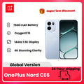 2026 New smartphone OnePlus Nord CE6 Smartphone, Global Edition, 8+256GB,7500mAh Battery,OxygenOS16,Snapdragon 7s Gen 4, 50MP Camera,Without Charger