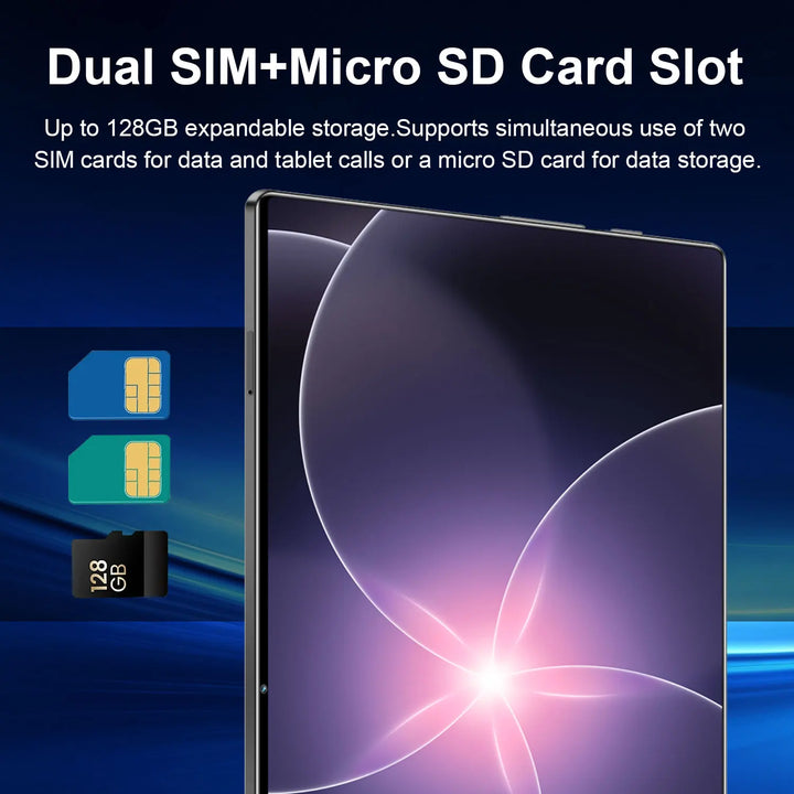 Nueva Tablet PC 2026, Doble SIM, 5G, WIFI, 16GB+1TB ROM, 20000mAh, Android 13.0, 14 Núcleos, Llamadas Telefónicas, Envío Rápido