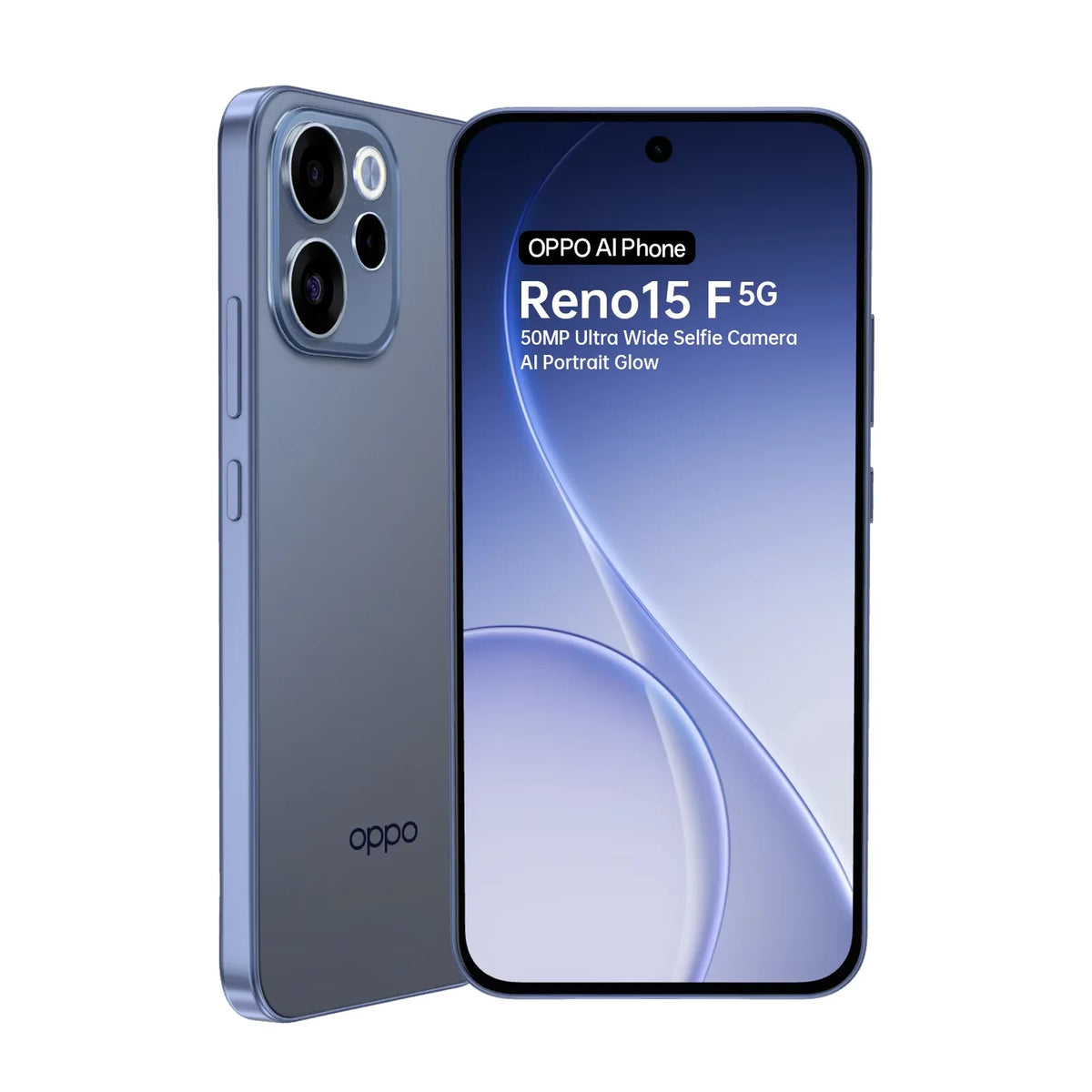 Teléfono inteligente con especificaciones de la UE OPPO Reno15 F 5G 8GB+256GB Azul, ColorOS 16.0, Snapdragon 6 Gen 1, 6500mAh, 80W, 6.57 pulgadas, 2372*1080 píxeles OnePlus