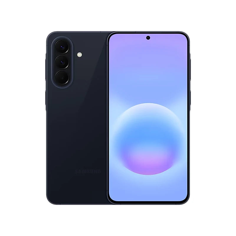 Smartphone Samsung Galaxy A57 5G con IA, pantalla Super AMOLED de 6,7" a 120 Hz, batería de 5000 mAh, carga rápida de 25 W, procesador Exynos 1680, cámara gran angular de 50 MP, IP68 y NFC.