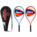 Juego de 2 Raquetas de Tenis con Funda, Raquetas de Pádel para Entrenamiento y Juego Recreativo, Agarre Cómodo