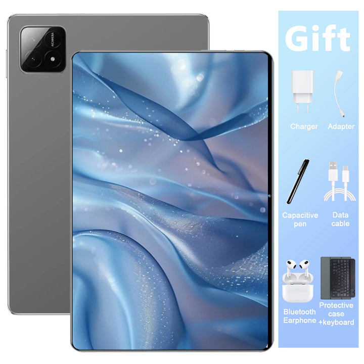 Tablet 5G Android de 10.36 Pulgadas con Pantalla 4K HD, 16GB, 1TB, WiFi, Tablet PC con Llamadas Telefónicas de 16MP+32MP, Batería de 12000mAh, Android 13.0, 10 Núcleos, Doble Tarjeta SIM