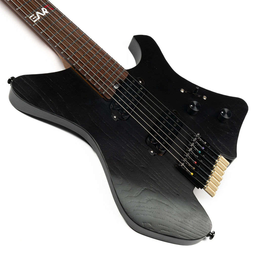 EART Guitar GW-7F Guitarra eléctrica sin cabeza Guitarra de viaje liviana de 7 cuerdas