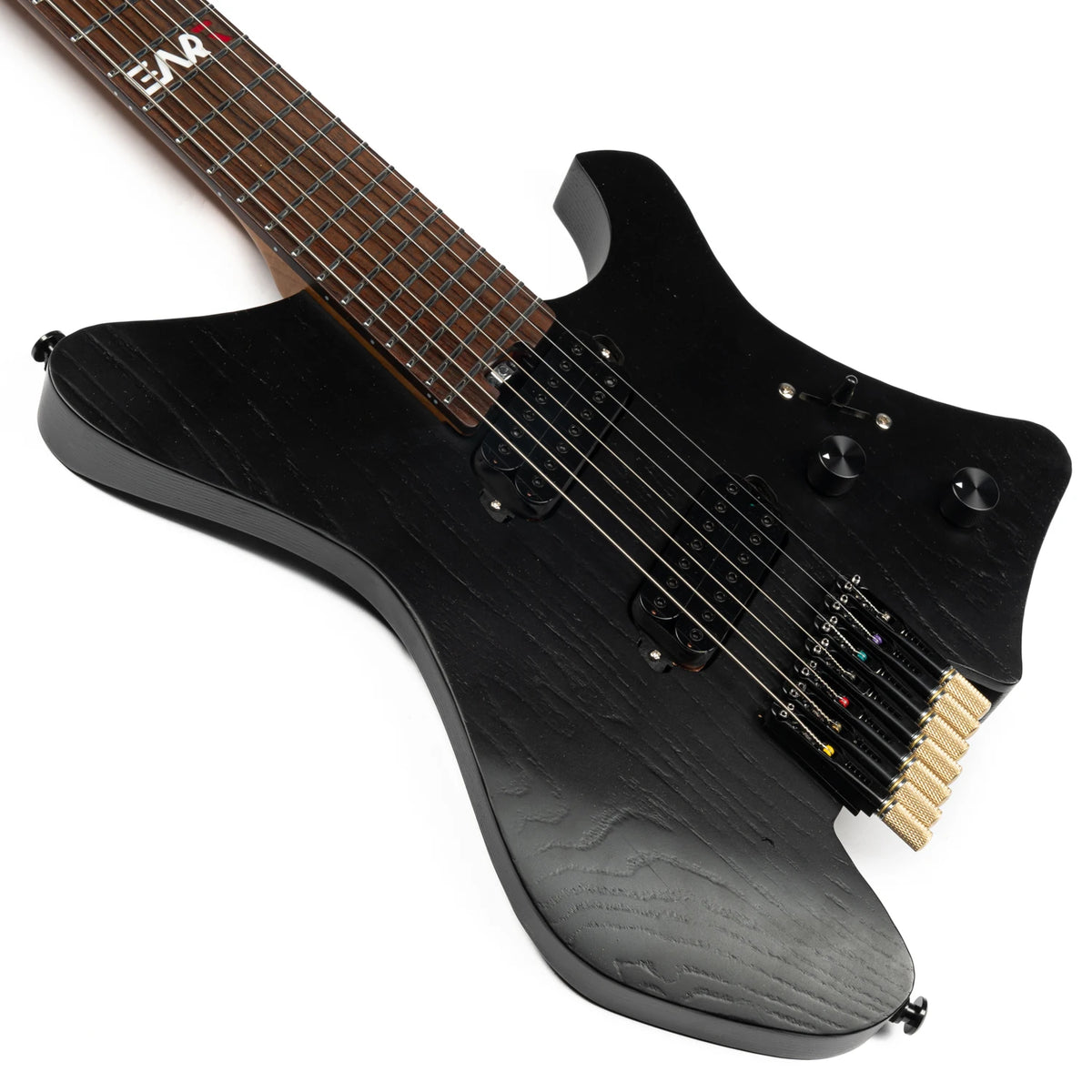 EART Guitar GW-7F Guitarra eléctrica sin cabeza Guitarra de viaje liviana de 7 cuerdas