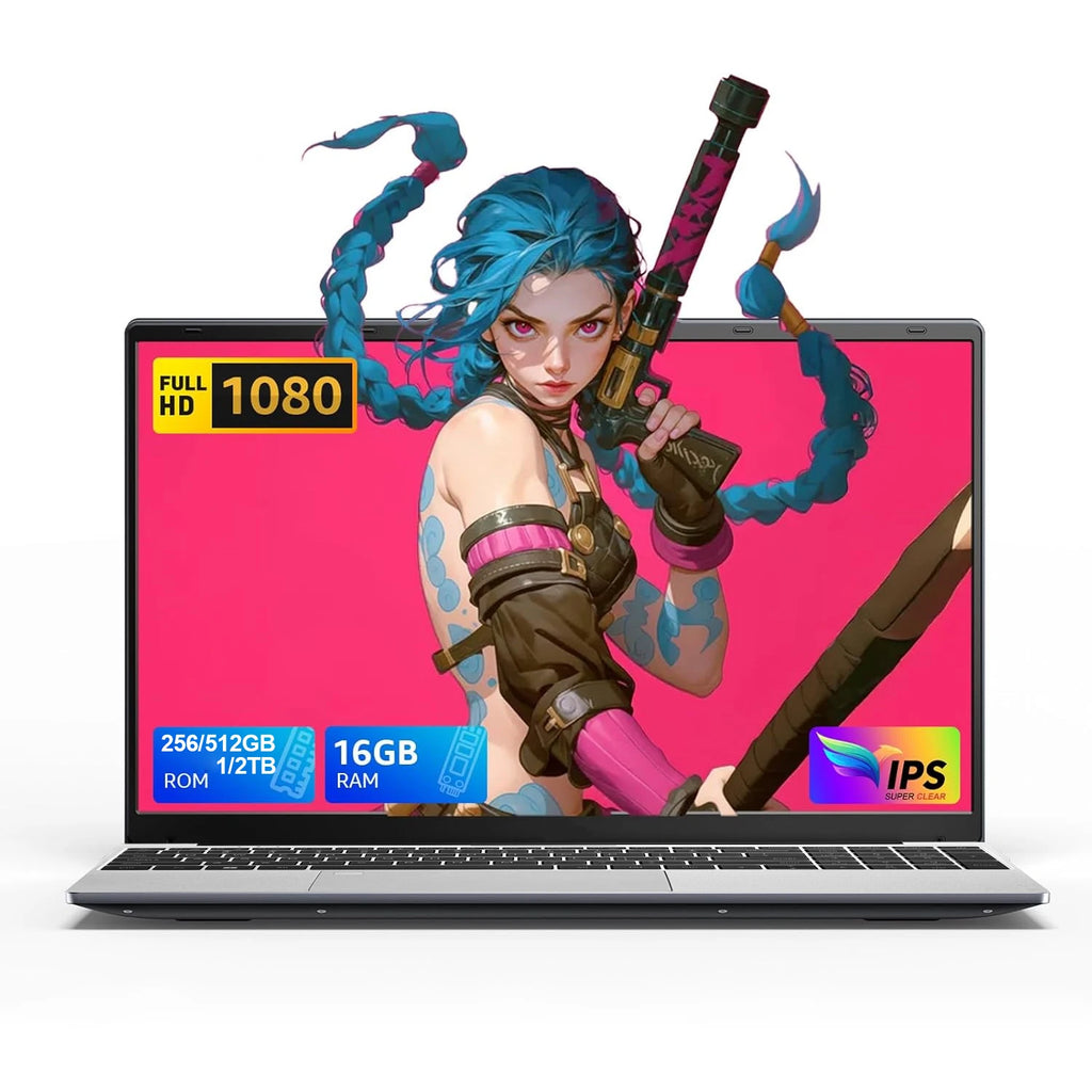 Nuevo Portátil Intel Core I9 9900 para Juegos, 15.6'', Windows 11, 16GB RAM, 1TB/2TB SSD, Desbloqueo por Huella Dactilar, Teclado Retroiluminado, PC de Oficina, Computadora para Negocios y Ocio