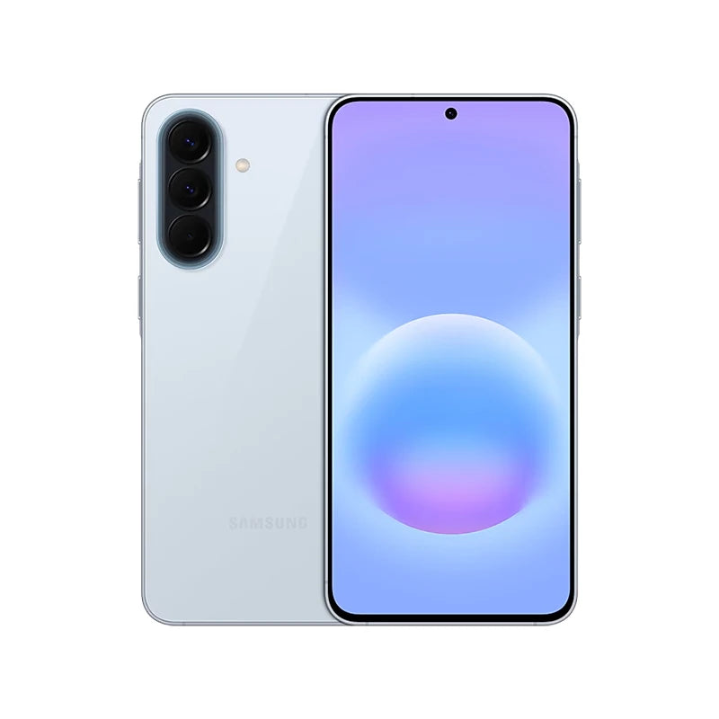 Smartphone Samsung Galaxy A57 5G con IA, pantalla Super AMOLED de 6,7" a 120 Hz, batería de 5000 mAh, carga rápida de 25 W, procesador Exynos 1680, cámara gran angular de 50 MP, IP68 y NFC.
