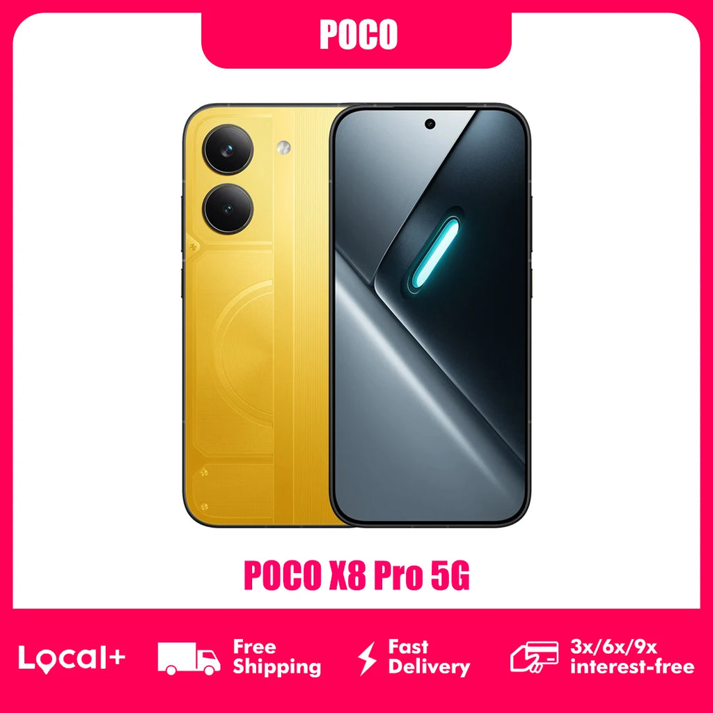 POCO X8 Pro 5G 8GB 256GB 12GB 512GB NFC Batería 6500mAh Teléfono móvil