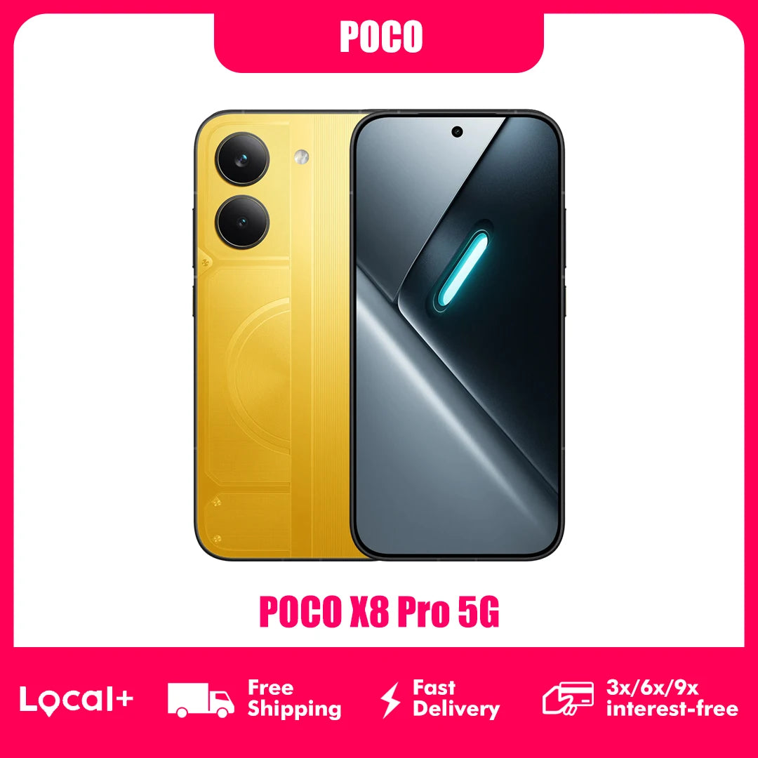 POCO X8 Pro 5G 8GB 256GB 12GB 512GB NFC Batería 6500mAh Teléfono móvil