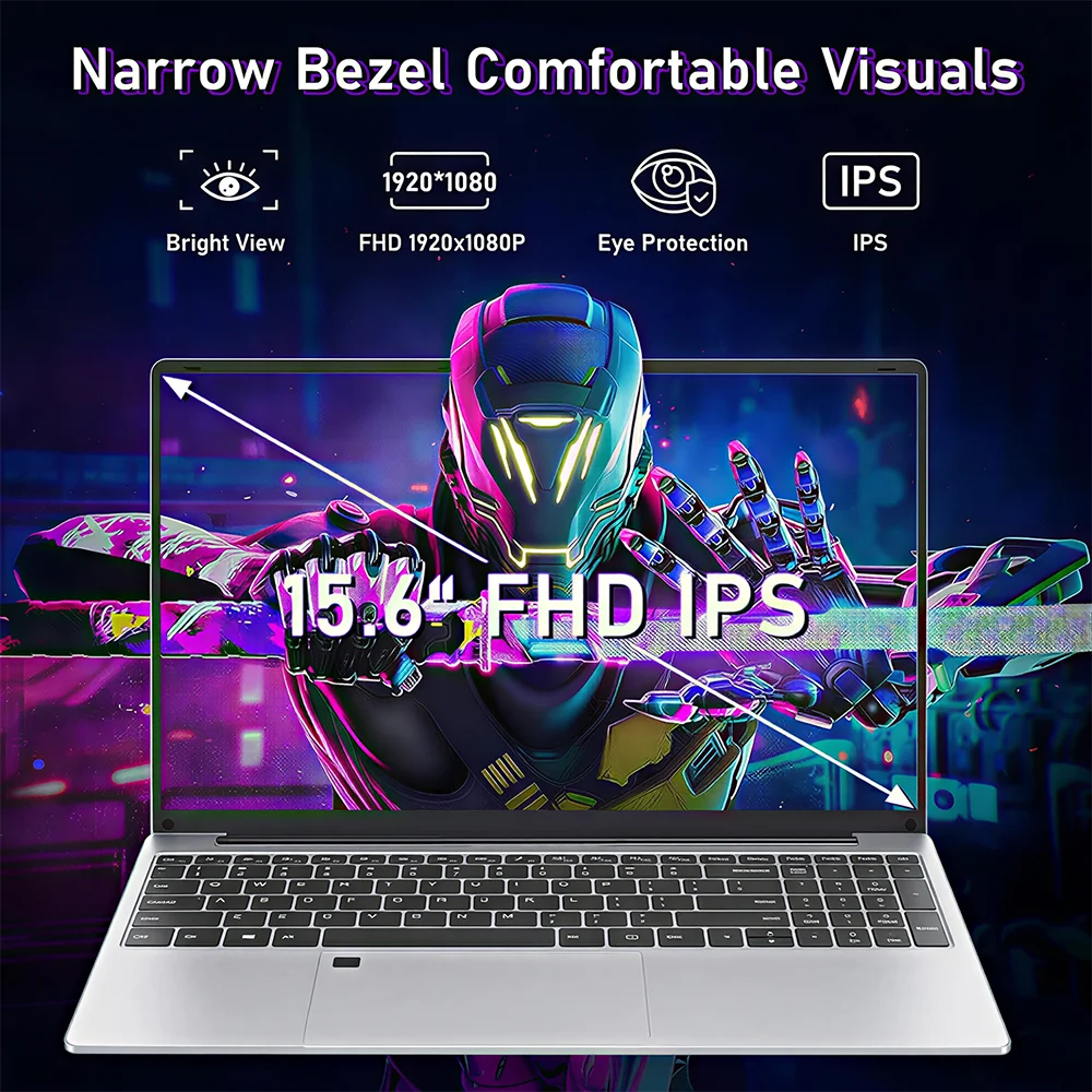 Fingerprint Unlock 15.6' Intel Core I9 10980HK Computer Windows 11 Pro 16GB DDR4 1TB SSD Notebook PC Portable Laptops Gaming