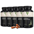 Cápsulas multivitamínicas de primera calidad |     Probado en laboratorio en Alemania |     Suplementos alimenticios |     Con vitaminas, zinc y selenio |     Con 15 nutrientes |     Libre de modificaciones genéticas |