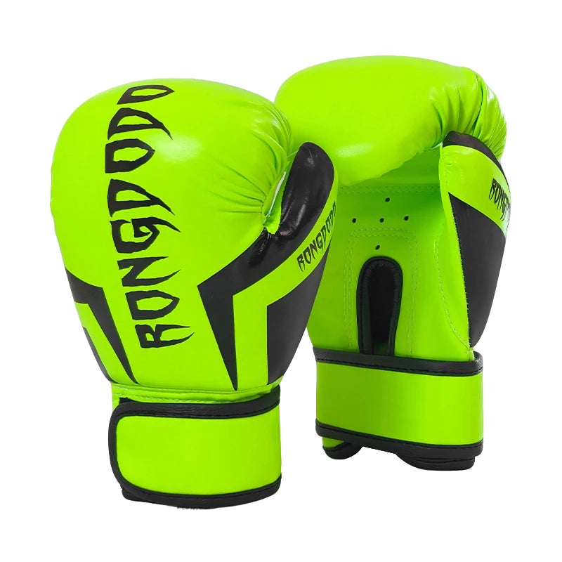 Guantes de Boxeo para Niños de 4/6/8 oz, Guantes de Boxeo de Piel Sintética para Entrenamiento Físico, Kickboxing, Deportes de Combate, Entrenamientos con Saco de Boxeo