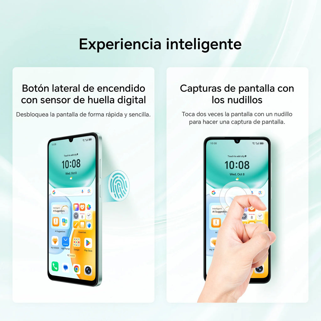 HONOR X5c Plus, Smartphone 4G, Dual SIM, Pantalla brillante y dinámica de 6.74" a 90Hz, Batería de larga duración de 5260mAh, Cámara ultra nítida de 50MP, Android 15