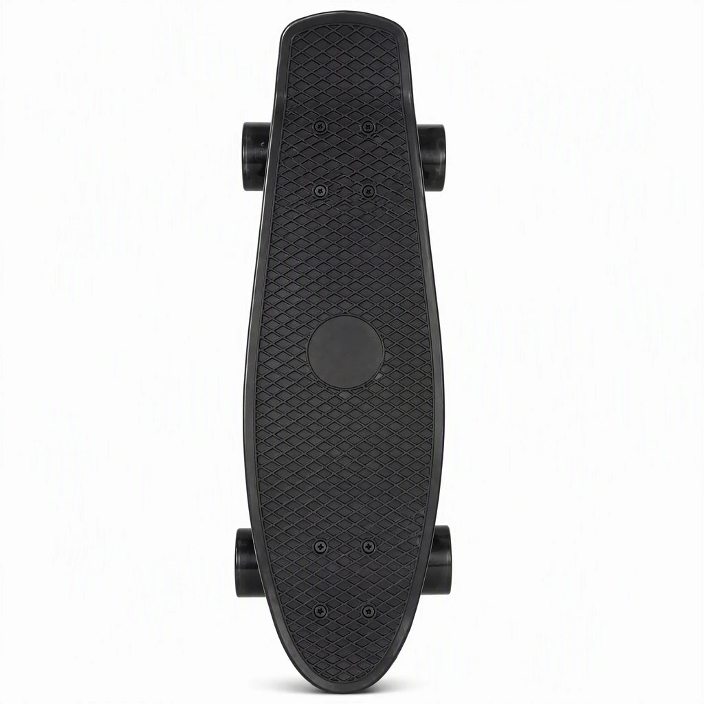 Mini Cruiser,Monopatín completo de 68,5 cm con ruedas luminosas y textura de rejilla para mejorar el agarre. Ideal para practicar y disfrutar al aire libre