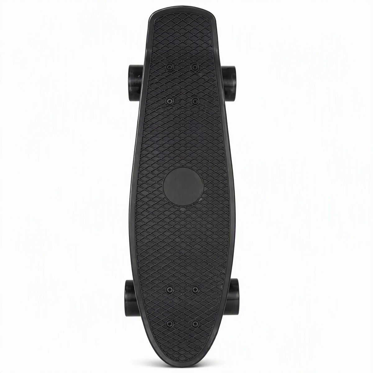 Mini Cruiser,Monopatín completo de 68,5 cm con ruedas luminosas y textura de rejilla para mejorar el agarre. Ideal para practicar y disfrutar al aire libre