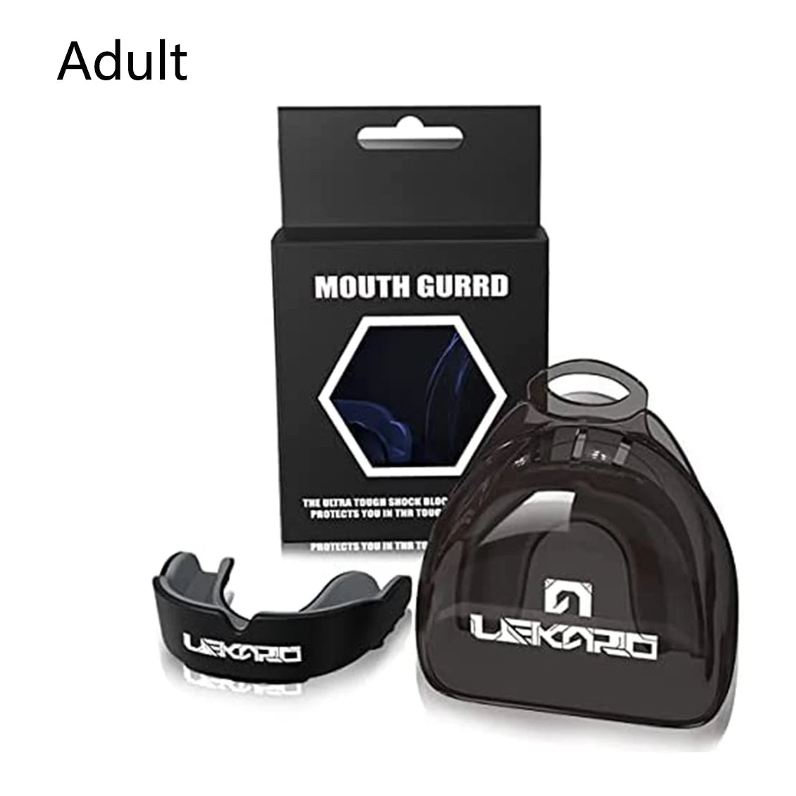 Protector bucal profesional para entrenamiento de lucha para adultos, protección dental, boxeo, deportes, Mma, Muay Thai, protector bucal de lucha para niños