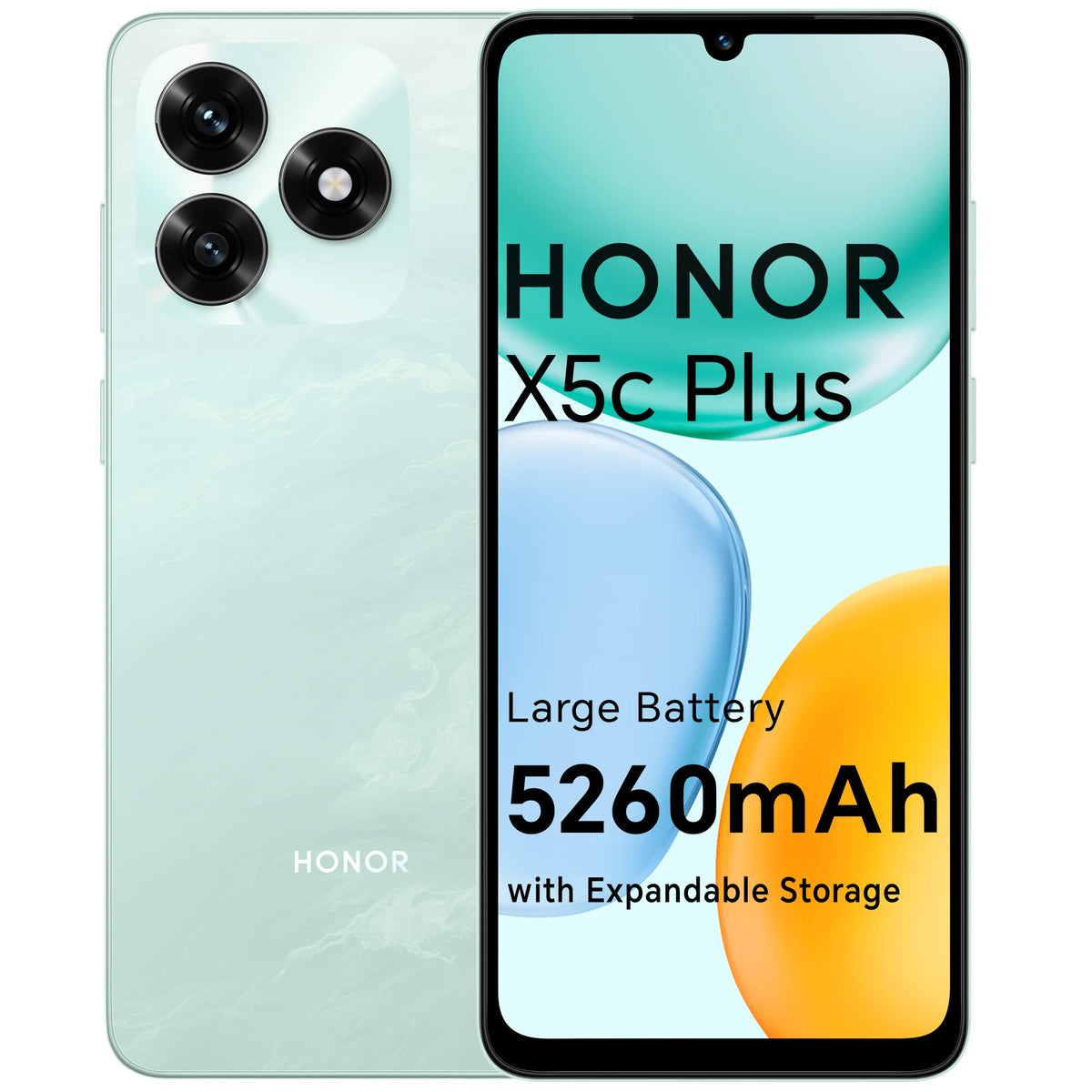 HONOR X5c Plus, Smartphone 4G, Dual SIM, Pantalla brillante y dinámica de 6.74" a 90Hz, Batería de larga duración de 5260mAh, Cámara ultra nítida de 50MP, Android 15