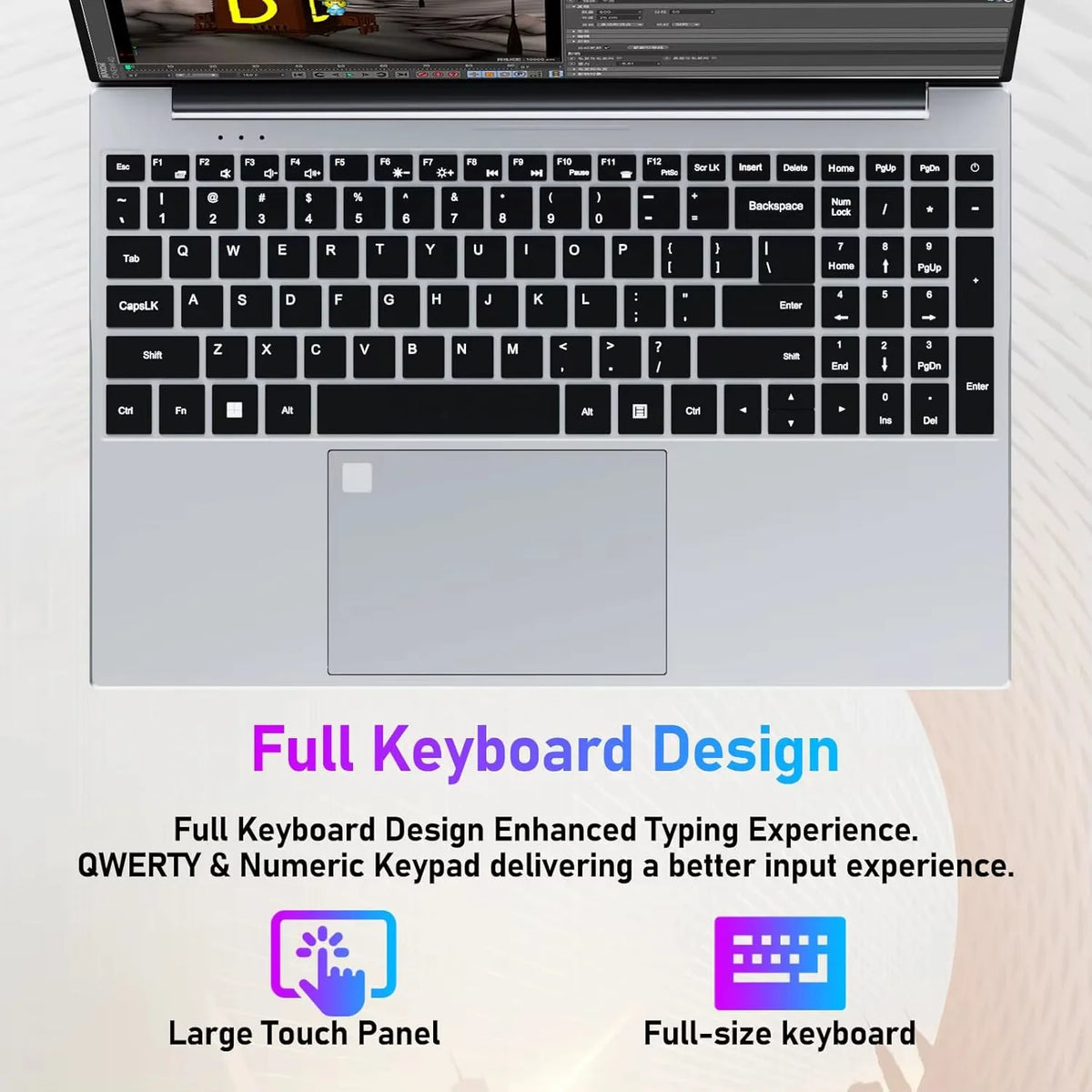 Nuevas computadoras portátiles 2026 de 15.6 pulgadas, Intel Core I9-9900, Windows 11, 16 GB de RAM, 1 TB SSD, laptops para oficina, estudio y juegos, desbloqueo por huella dactilar