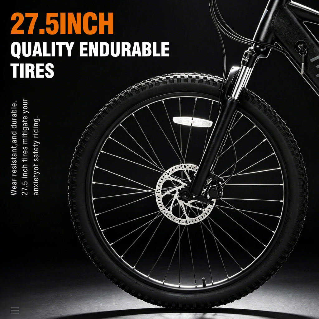 [ Duty Free ] Electric Mountain Bike EU Direct Compliant E-Bike Speed 25 km/h 250W 80N.m High Torque Hub Motor 36V 15Ah Lithium-ion Battery 120km Range 8-Speeds Hydraulic Disc Brakes New Version Electric Bicycle