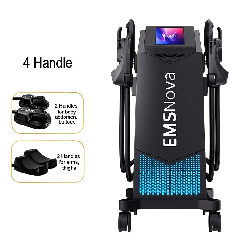 Máquina de Escultura Corporal RF Neo de 6500W y 200HZ, Quema Grasa Corporal, Estimula los Músculos, Ideal para SPA, Pérdida de Peso, Electromagnética, Segura